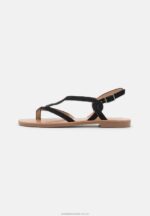 t-bar sandaler svarta Anna Field 42BF61531 kvinnor - Bild 2