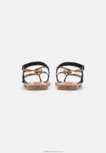 t-bar sandaler svarta Anna Field 42BF61531 kvinnor - Bild 4