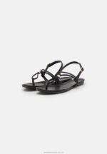 t-bar sandaler svarta Anna Field 42BF61538 kvinnor - Bild 3