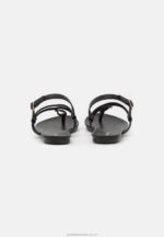 t-bar sandaler svarta Anna Field 42BF61538 kvinnor - Bild 4