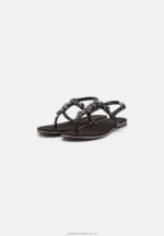 t-bar sandaler svarta Anna Field 42BF61541 kvinnor - Bild 3