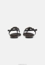 t-bar sandaler svarta Anna Field 42BF61541 kvinnor - Bild 4
