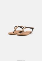 t-bar sandaler svarta Anna Field 42BF61547 kvinnor - Bild 3