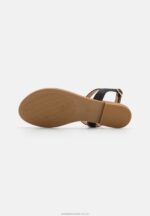 t-bar sandaler svarta Anna Field 42BF61547 kvinnor - Bild 5