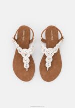 t-bar sandaler vita Anna Field 42BF61496 kvinnor - Bild 6