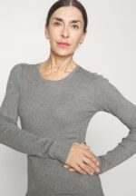 tröja klänning melerad ljusgrå/svart Anna Field 42BF6215 kvinnor - Bild 4