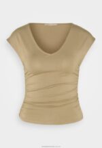 tryck t-shirt beige Anna Field 42BF6309 kvinnor - Bild 5