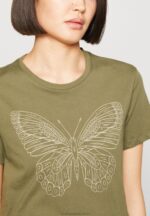 tryck t-shirt grön Anna Field 42BF6349 kvinnor - Bild 6