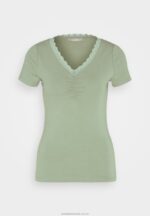 tryck t-shirt ljusgrön Anna Field 42BF6360 kvinnor - Bild 5