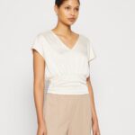tryck t-shirt ljusrosa Anna Field 42BF6237 kvinnor