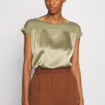 tryck t-shirt martini oliv Anna Field 42BF6256 kvinnor