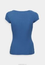 tryck t-shirt mörkblå Anna Field 42BF6275 kvinnor - Bild 2