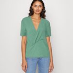 tryck t-shirt mörkgrön Anna Field 42BF6359 kvinnor
