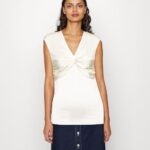 tryck t-shirt off-white Anna Field 42BF6311 kvinnor