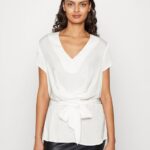 tryck t-shirt off-white Anna Field 42BF6323 kvinnor
