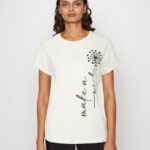 tryck t-shirt off-white Anna Field 42BF6370 kvinnor