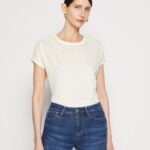 tryck t-shirt offwhite Anna Field 42BF6369 kvinnor