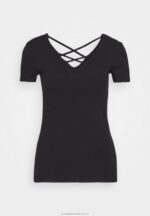 tryck t-shirt svart Anna Field 42BF6249 kvinnor - Bild 6