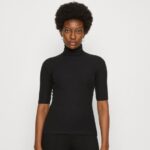 tryck t-shirt svart Anna Field 42BF6291 kvinnor