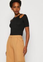 tryck t-shirt svart Anna Field 42BF6307 kvinnor - Bild 4
