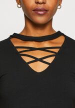 tryck t-shirt svart Anna Field 42BF6325 kvinnor - Bild 6