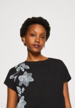 tryck t-shirt svart Anna Field 42BF6331 kvinnor - Bild 4