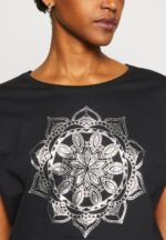 tryck t-shirt svart Anna Field 42BF6332 kvinnor - Bild 6