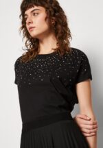 tryck t-shirt svart Anna Field 42BF6358 kvinnor - Bild 4