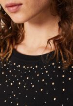 tryck t-shirt svart Anna Field 42BF6358 kvinnor - Bild 6