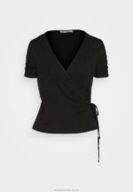 tryck t-shirt svart Anna Field 42BF6361 kvinnor - Bild 5