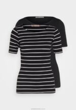 tryck t-shirt svart/svart Anna Field 42BF6366 kvinnor - Bild 6