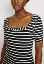 tryck t-shirt svart/vit Anna Field 42BF6298 kvinnor - Bild 6