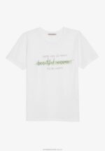 tryck t-shirt vit Anna Field 42BF6239 kvinnor - Bild 4