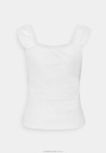 tryck t-shirt vit Anna Field 42BF6258 kvinnor - Bild 2