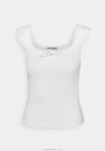 tryck t-shirt vit Anna Field 42BF6258 kvinnor