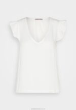 tryck t-shirt vit Anna Field 42BF6265 kvinnor - Bild 5