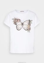 tryck t-shirt vit Anna Field 42BF6333 kvinnor - Bild 5