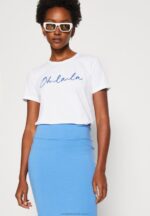 tryck t-shirt vit Anna Field 42BF6347 kvinnor - Bild 4