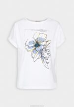 tryck t-shirt vit Anna Field 42BF6367 kvinnor - Bild 4