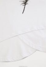 tryck t-shirt vit Anna Field 42BF6371 kvinnor - Bild 4