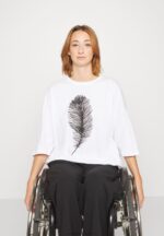 tryck t-shirt vit Anna Field 42BF6371 kvinnor - Bild 6
