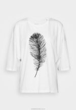 tryck t-shirt vit Anna Field 42BF6371 kvinnor - Bild 9
