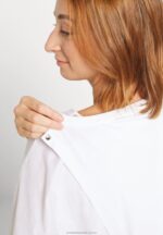 tryck t-shirt vit Anna Field 42BF6371 kvinnor - Bild 10