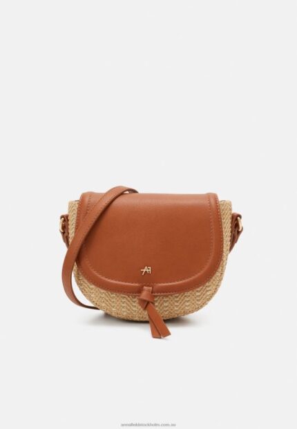 tvärs över kroppsväska beige/konjak Anna Field 42BF62517 kvinnor