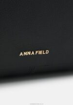 tygväska i läder svart Anna Field 42BF62494 kvinnor - Bild 4