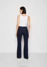 utsvängda jeans mörkblå Anna Field 42BF6666 kvinnor - Bild 3