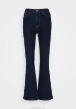 utsvängda jeans mörkblå Anna Field 42BF6666 kvinnor - Bild 5