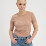 väck dina drömmar till liv med tryckt t-shirt brun Anna Field 42BF6321 kvinnor