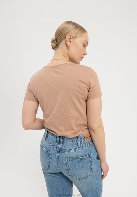 väck dina drömmar till liv med tryckt t-shirt brun Anna Field 42BF6321 kvinnor - Bild 4
