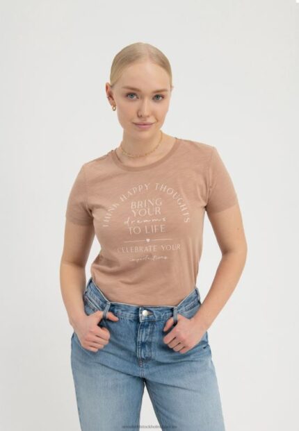väck dina drömmar till liv med tryckt t-shirt brun Anna Field 42BF6321 kvinnor